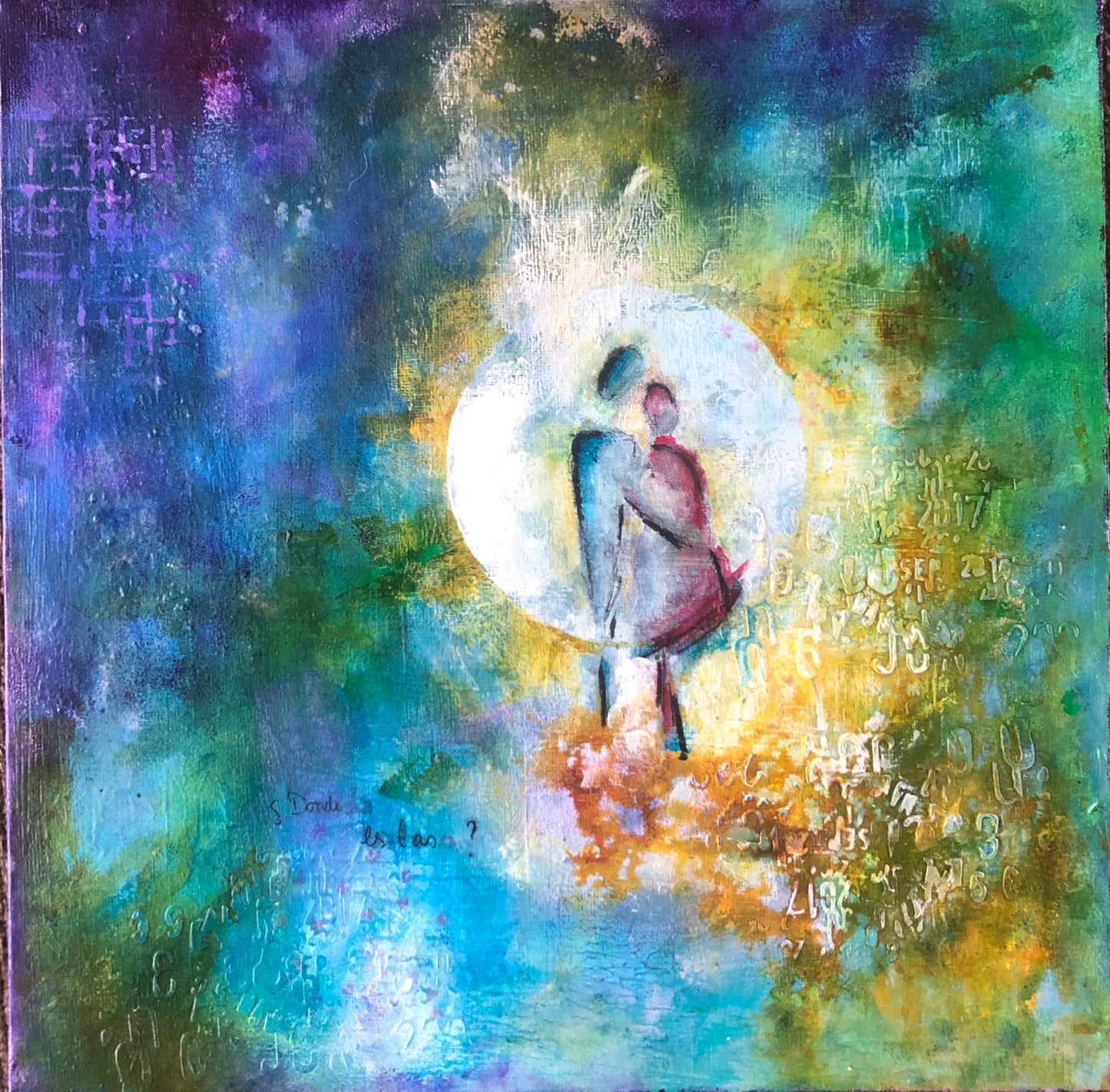 Kunstdruck Postkarte